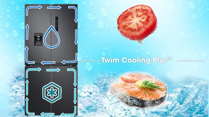 Tủ lạnh Samsung Inverter 488L RF48A4010B4/SV