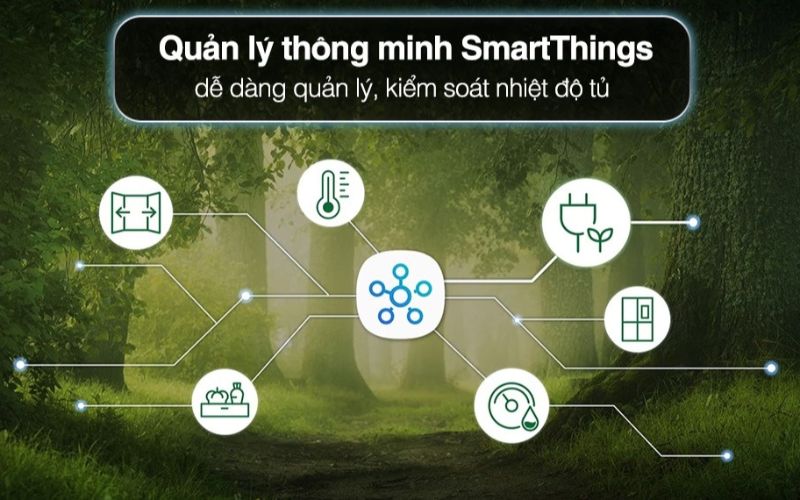 Các tính năng thông minh tăng cường tiện ích khi sử dụng tủ lạnh Samsung Các tính năng thông minh tăng cường tiện ích khi sử dụng tủ lạnh Samsung
