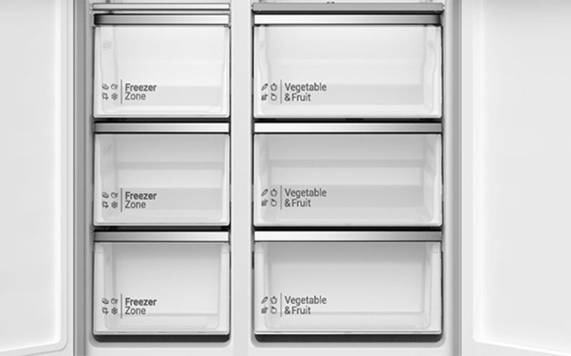 Công nghệ làm lạnh vòng cung duy trì độ tươi ngon suốt thời gian dài  Công nghệ làm lạnh vòng cung duy trì độ tươi ngon suốt thời gian dài