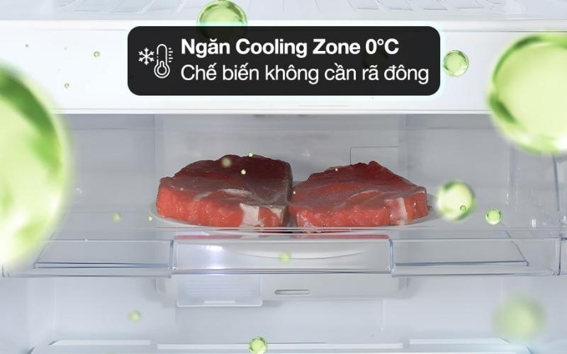 Công nghệ Cooling Zone 0⁰C tăng khả năng bảo quản thực phẩm tươi sống mà không cần rã đông Công nghệ Cooling Zone 0⁰C tăng khả năng bảo quản thực phẩm tươi sống mà không cần rã đông