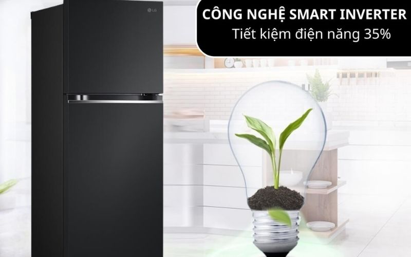 Với mức tiêu thụ chỉ 0.8 kWh/ngày, tủ lạnh LG LTB31BLM là lựa chọn tối ưu cho gia đình hiện đại Với mức tiêu thụ chỉ 0.8 kWh/ngày, tủ lạnh LG LTB31BLM là lựa chọn tối ưu cho gia đình hiện đại