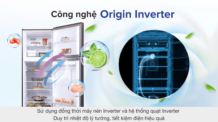 Tủ lạnh Toshiba Inverter 311L GR-RT395WE-PMV(06)-MG