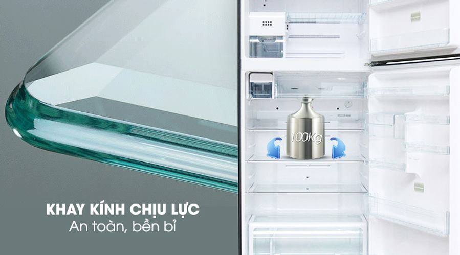 Tủ lạnh Toshiba Inverter 407 lít GR-RT535WE-PMV(06)-MG