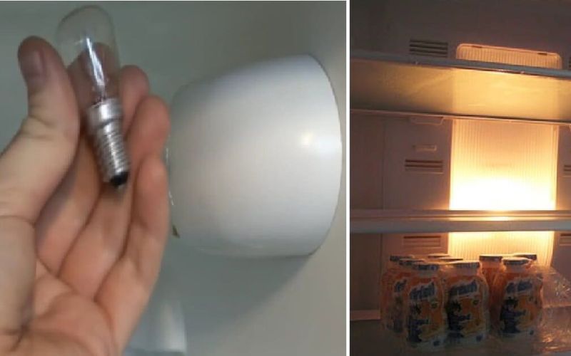 Thay thế bóng đèn hỏng là cách đơn giản để khắc phục vấn đề tủ lạnh không sáng đèn Thay thế bóng đèn hỏng là cách đơn giản để khắc phục vấn đề tủ lạnh không sáng đèn
