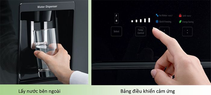 Tủ Lạnh Side By Side Bosch KAD92SB30 636 lít