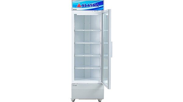 Dung tích lớn 345 lít đáp ứng tốt nhu cầu bảo quản, trưng bày thực phẩm