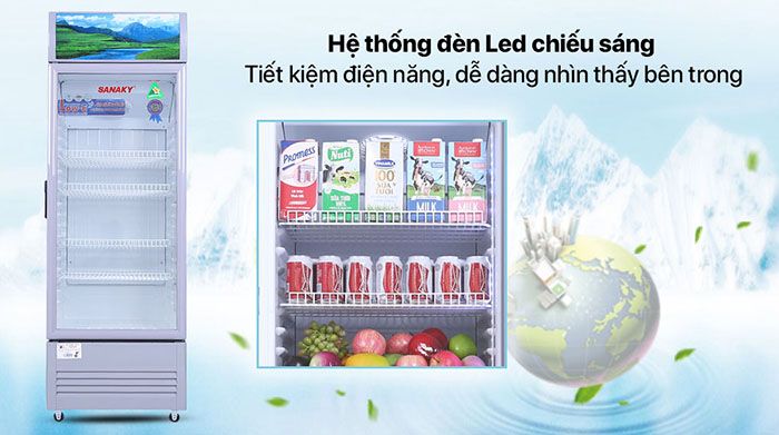 Tủ mát Sanaky 290 Lít VH-358KL