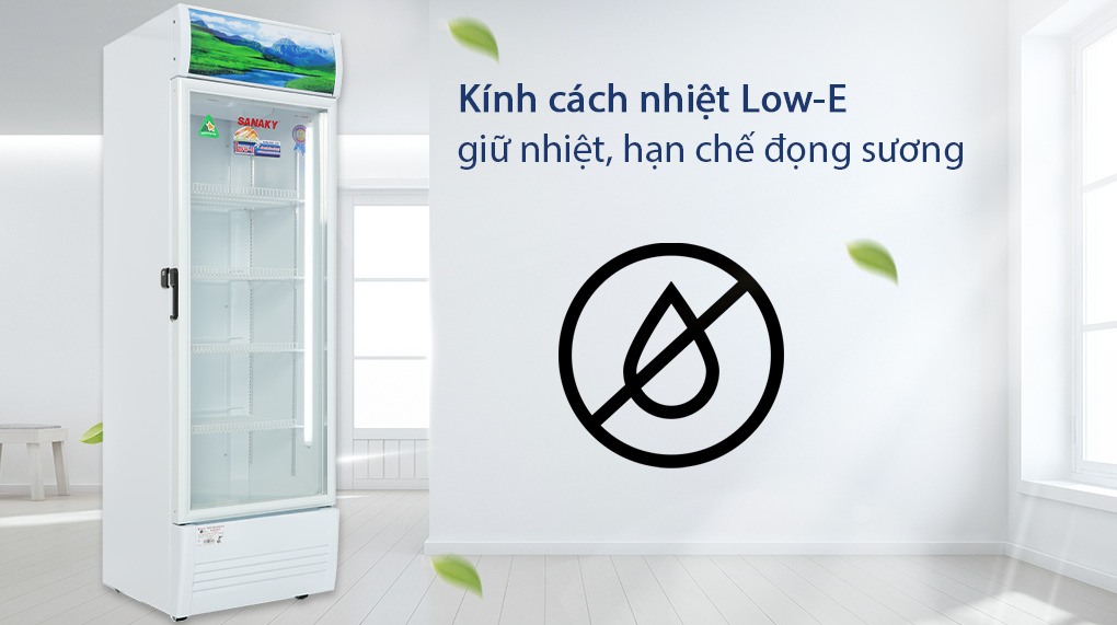  Lớp cách nhiệt Low-E duy trì độ lạnh ổn định, hạn chế đọng sương