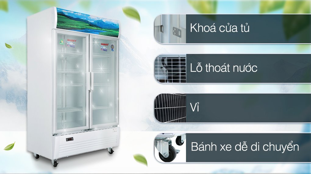Các tính năng đặc biệt cho quá trình sử dụng tủ mát hiện đại, tiện ích hơn Các tính năng đặc biệt cho quá trình sử dụng tủ mát hiện đại, tiện ích hơn