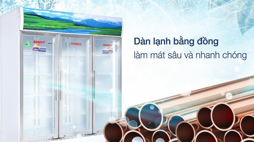 Dàn lạnh bằng đồng bền bỉ có hiệu suất làm lạnh cao, bảo quản tươi lâu hơn Dàn lạnh bằng đồng bền bỉ có hiệu suất làm lạnh cao, bảo quản tươi lâu hơn