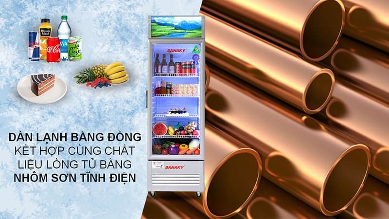 Công nghệ Nofrost, dàn lạnh đồng bảo quản thực phẩm tươi ngon lâu hơn Công nghệ Nofrost, dàn lạnh đồng bảo quản thực phẩm tươi ngon lâu hơn