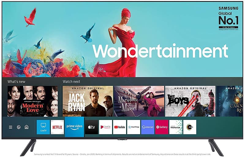 Tính năng trên tivi Samsung Tivi Samsung 55 inch tính năng thông minh