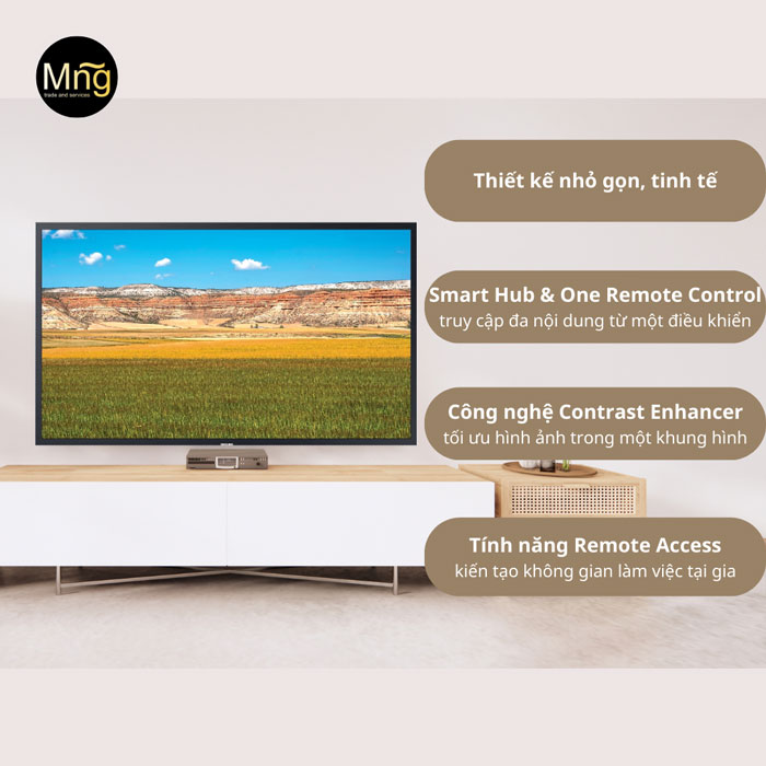 Tivi Samsung UA32T4202 với kích thước 32 inch