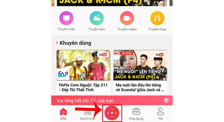 Ứng dụng điều khiển tivi tcl