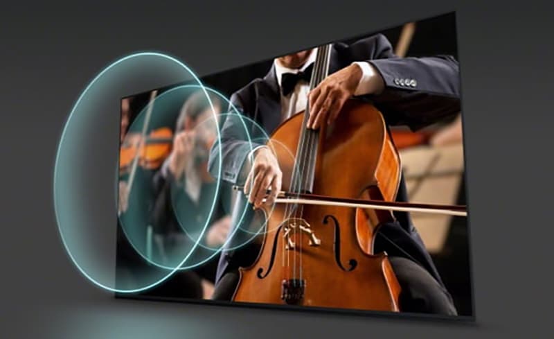 Tivi Sony chất lượng âm thanh tự nhiên, sống động