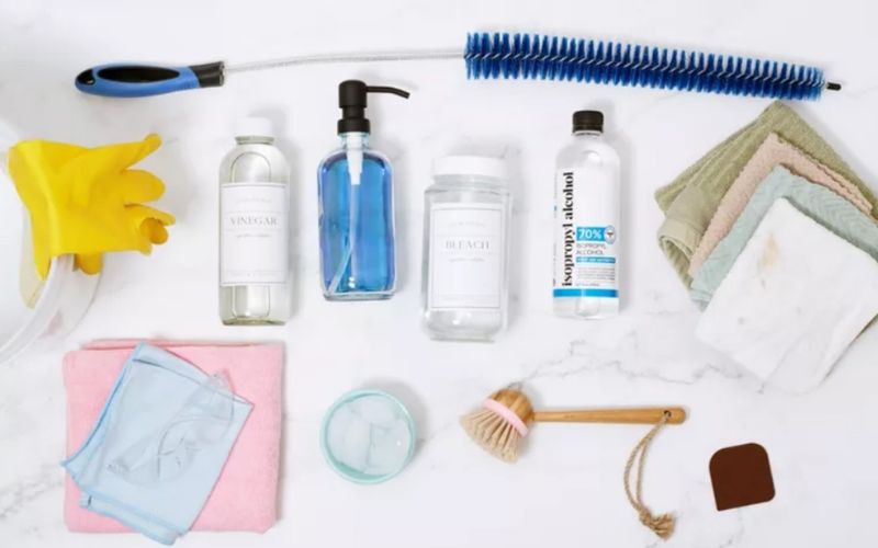 Những dụng cụ cần chuẩn bị khi vệ sinh máy sấy  Những dụng cụ cần chuẩn bị khi vệ sinh máy sấy