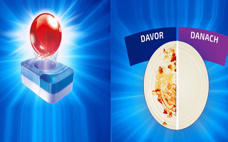 Kết hợp nhiều thành phần đánh bay mọi vết bẩn, dầu mỡ Kết hợp nhiều thành phần đánh bay mọi vết bẩn, dầu mỡ