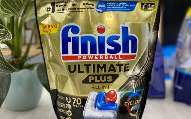  70 viên rửa bát Finish đạt chuẩn Châu Âu đáp ứng mọi nhu cầu sử dụng
