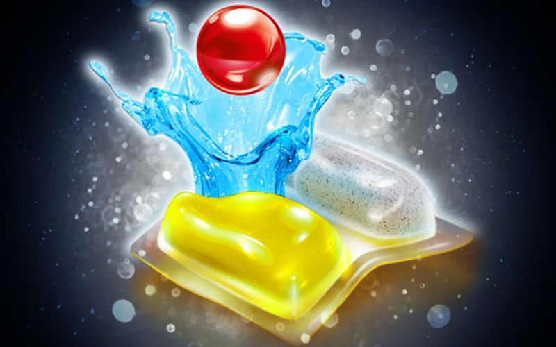 Kết hợp nhiều thành phần giúp chén bát được làm sạch tối ưu Kết hợp nhiều thành phần giúp chén bát được làm sạch tối ưu