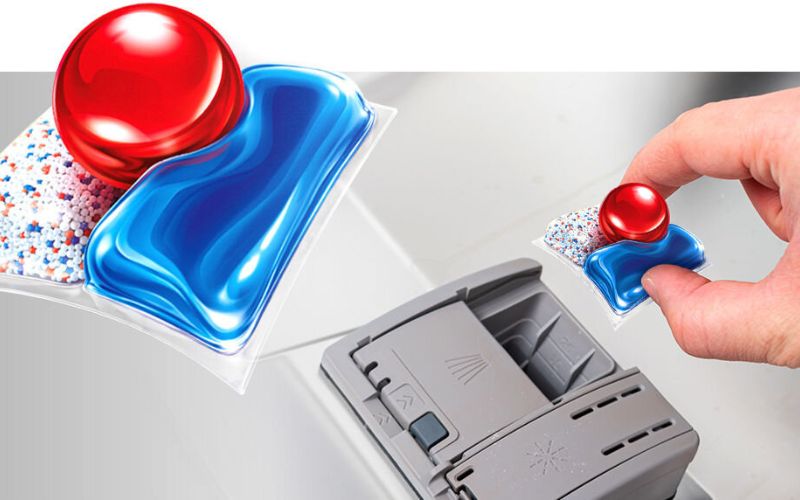  Thực hiện đúng 4 bước sử dụng viên rửa bát Finish hiệu quả
