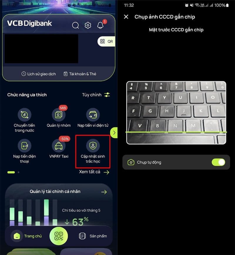  Xác thực nhân trắc học