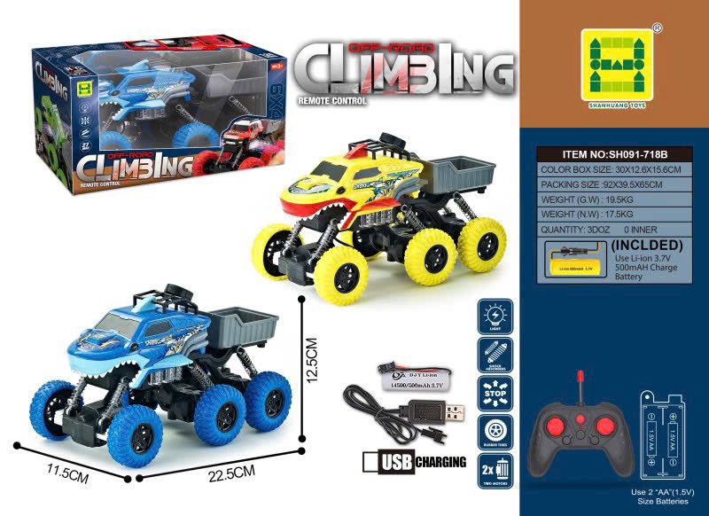 Đk cá mập 6 bánh