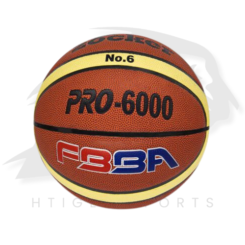 Quả bóng rổ da PU số 6 Zocker PRO-6000