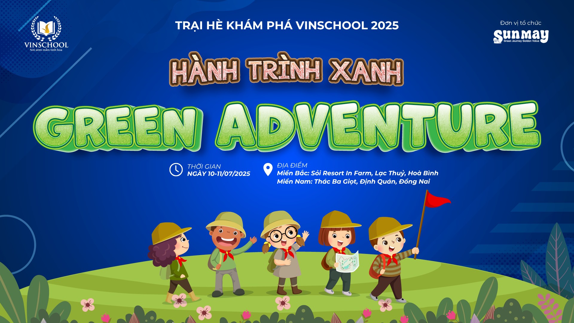 Trại Green Adventure - Hành trình xanh cùng Vinsers