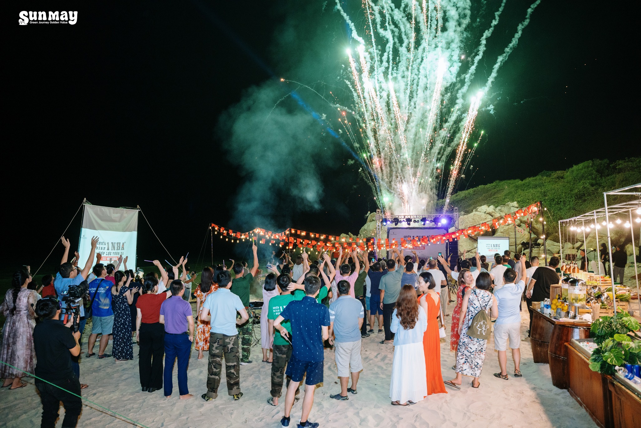 Đêm Gala trên đảo hoang: 