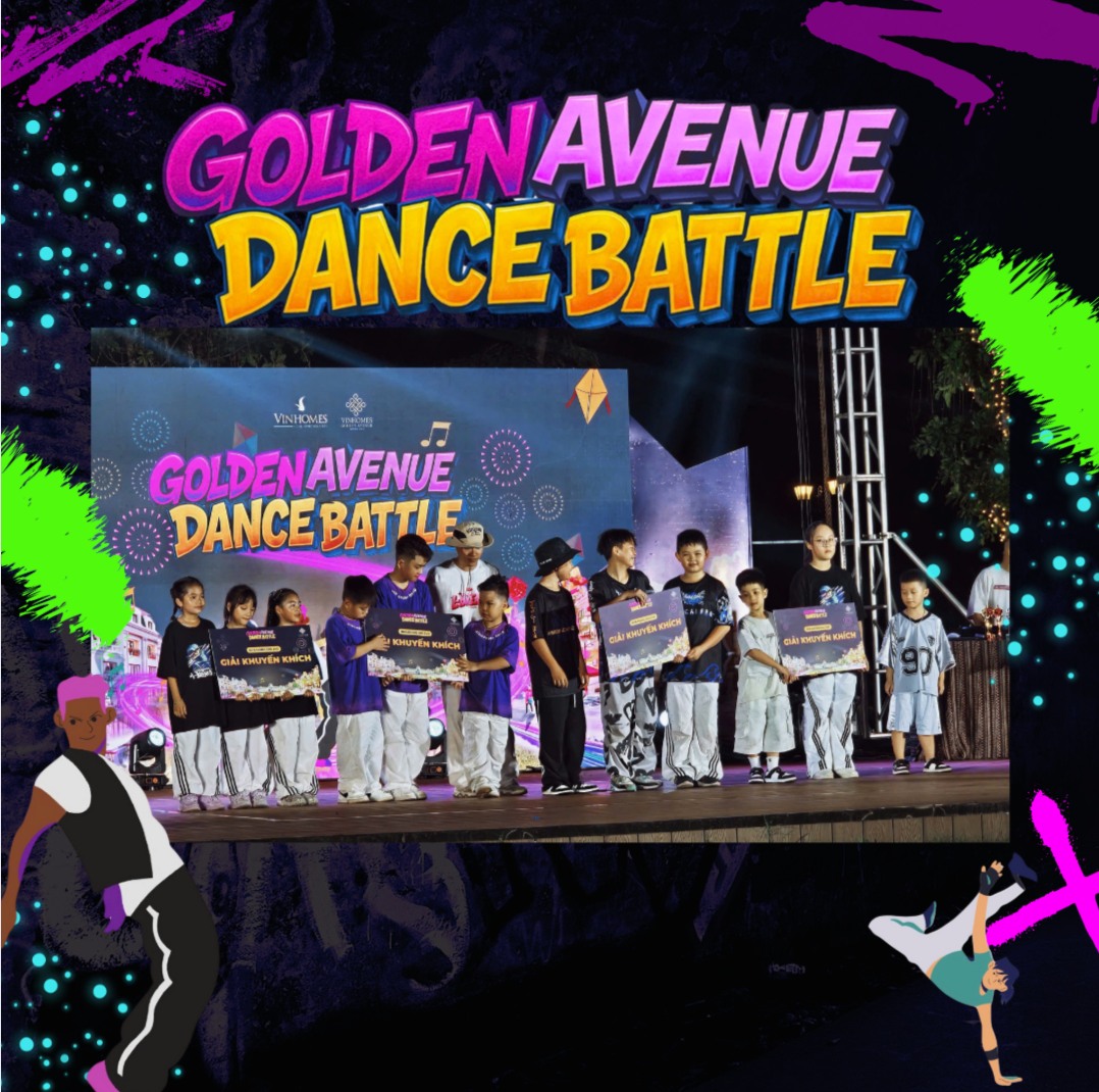 GOLDEN AVENUE DANCE BATTLE – BÙNG NỔ ĐAM MÊ, CHÁY HẾT MÌNH!