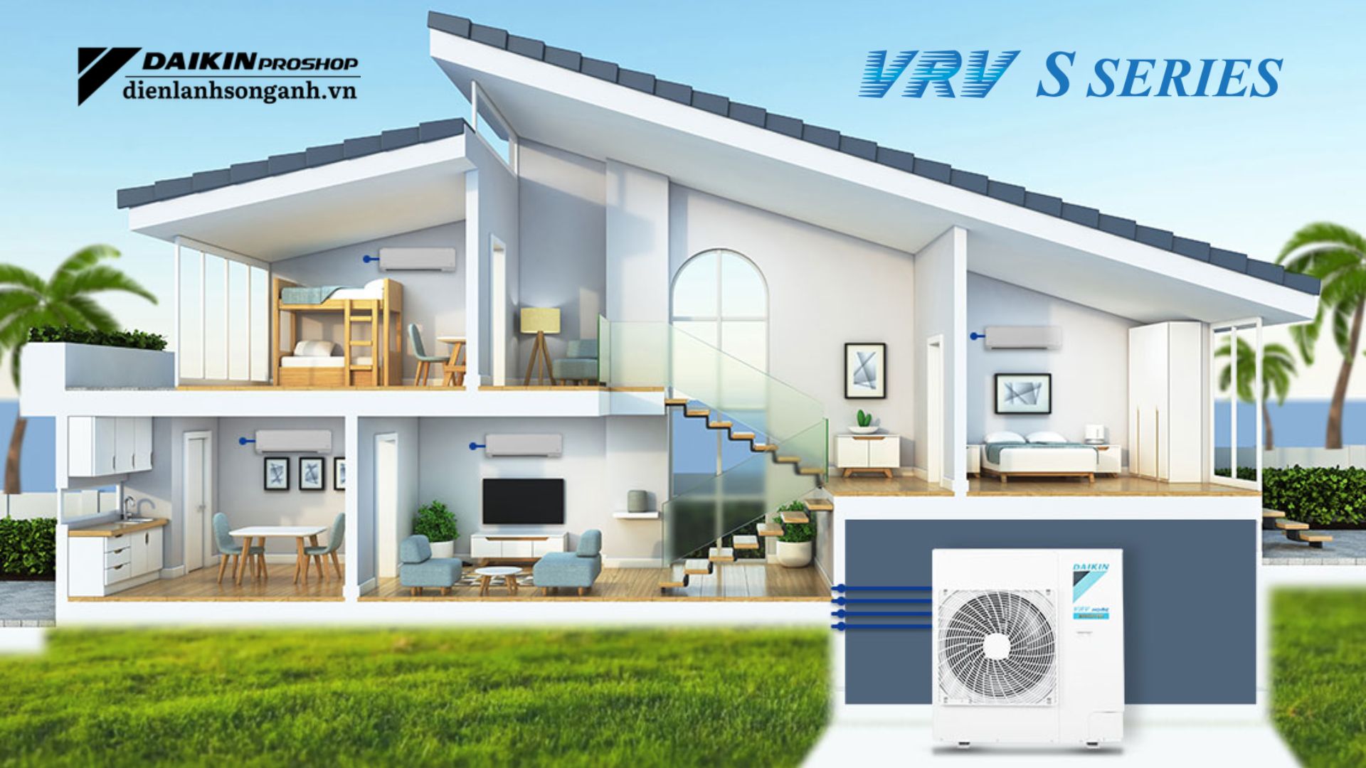 Daikin VRV IV S – Giải pháp điều hòa hiệu suất cao, tiết kiệm điện vượt trội