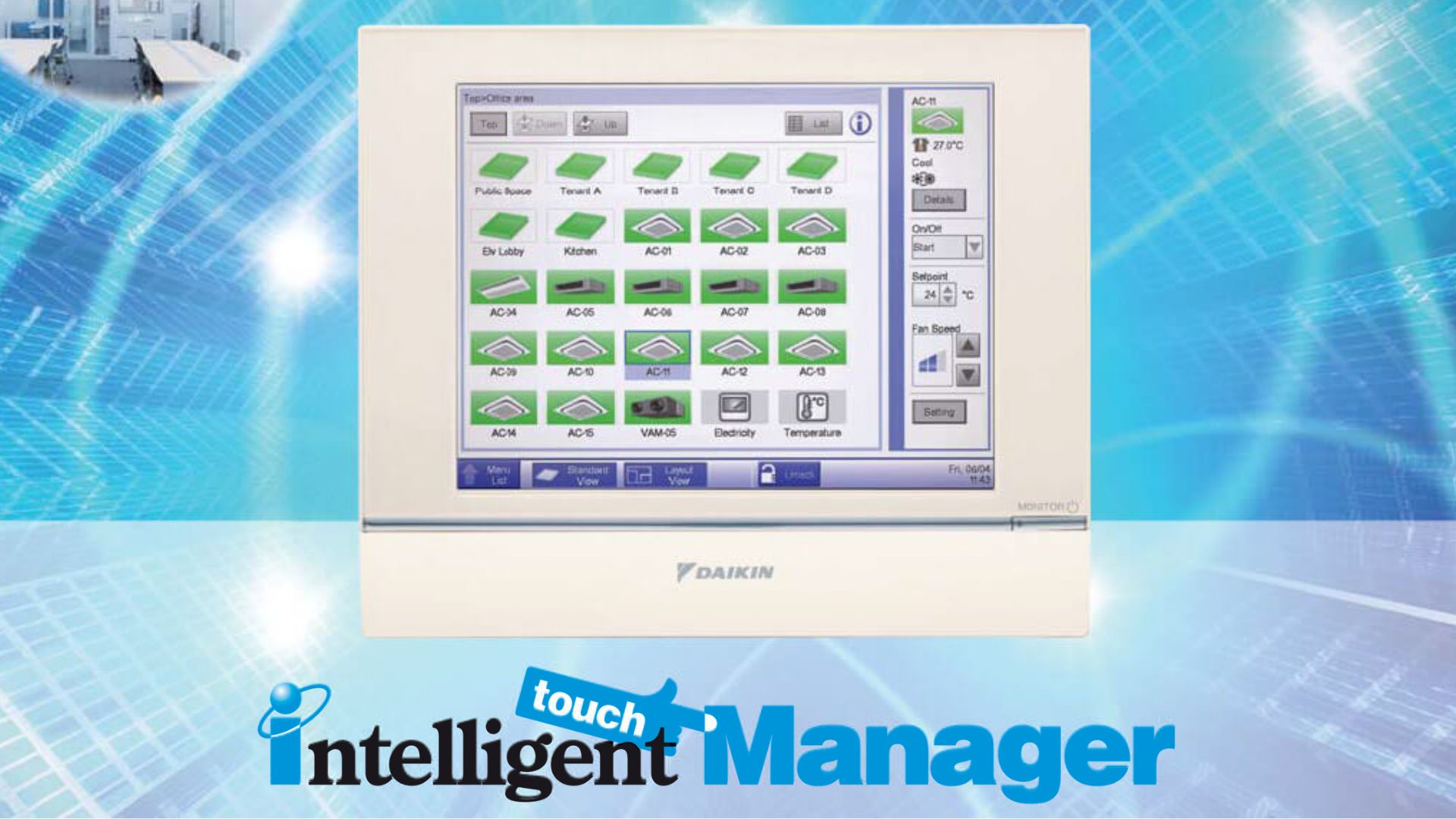 Daikin iTouch Manager – Giải pháp quản lý HVAC tiên tiến
