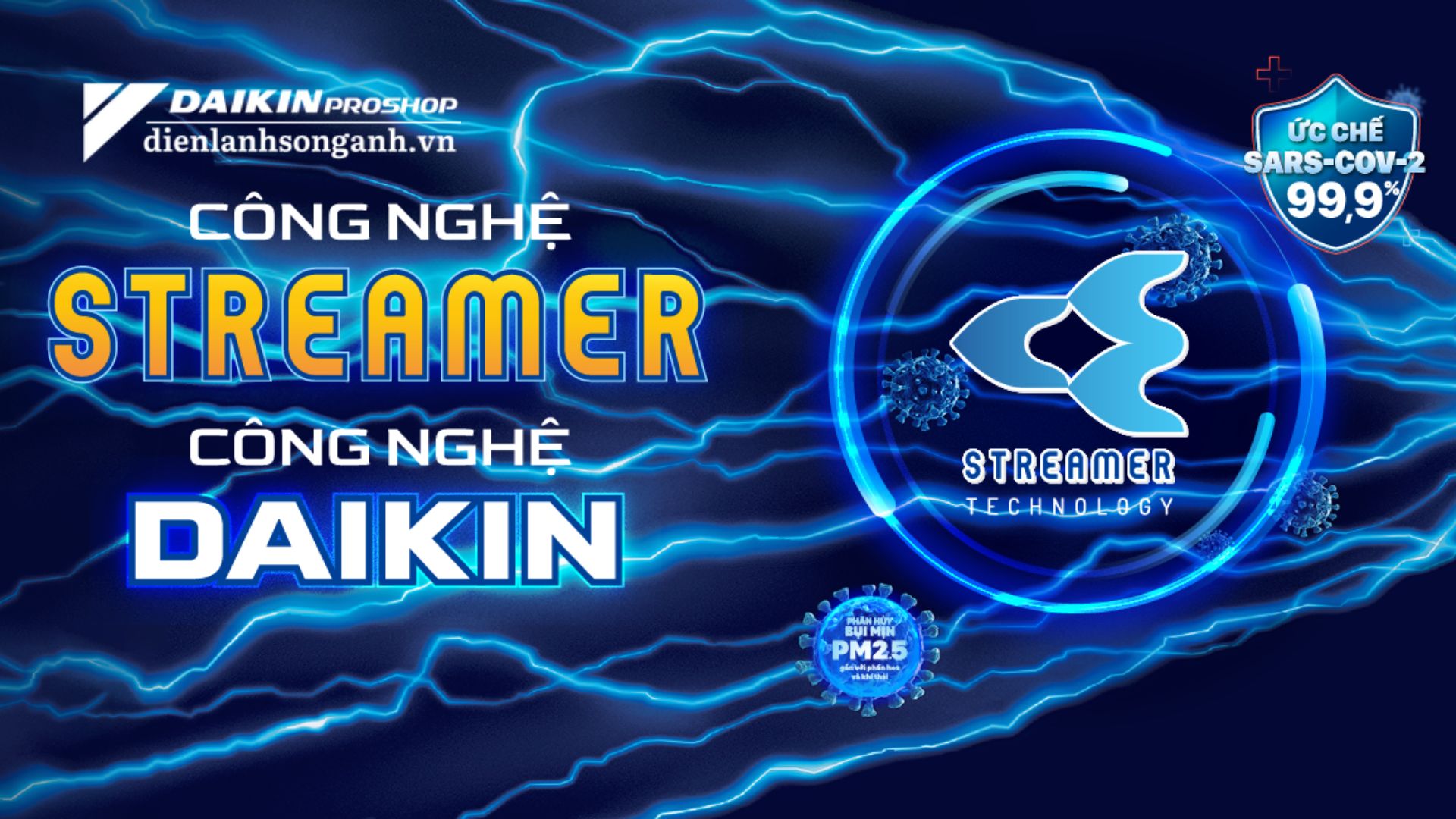Streamer –  Niềm tự hào độc quyền của Daikin