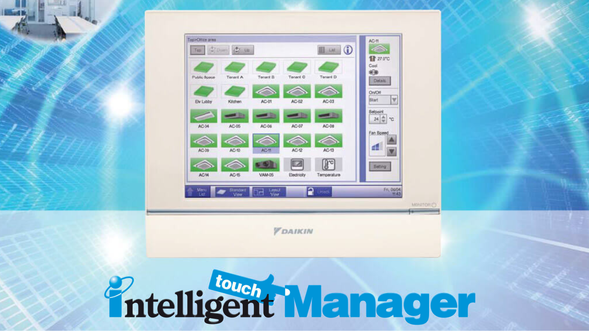Daikin iTouch Manager - Giải pháp quản lý HVAC tiên tiến