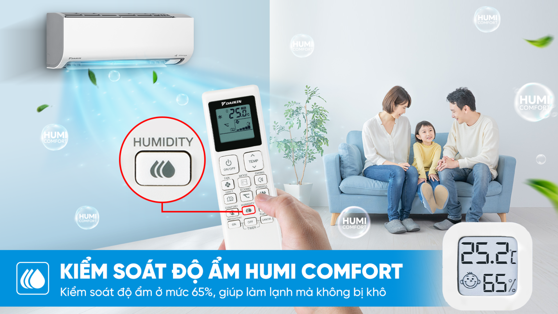 Daikin Humi Comfort – Bước Tiến Mới Trong Điều Hòa Dân Dụng