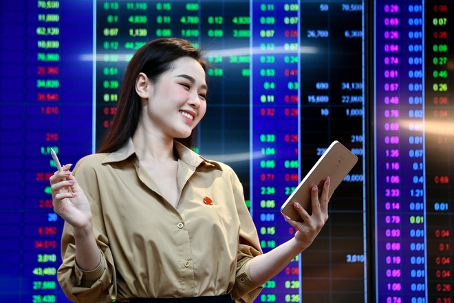 Cổ phiếu HPG tăng cận trần, VN-Index bứt phá vượt 1.415 điểm