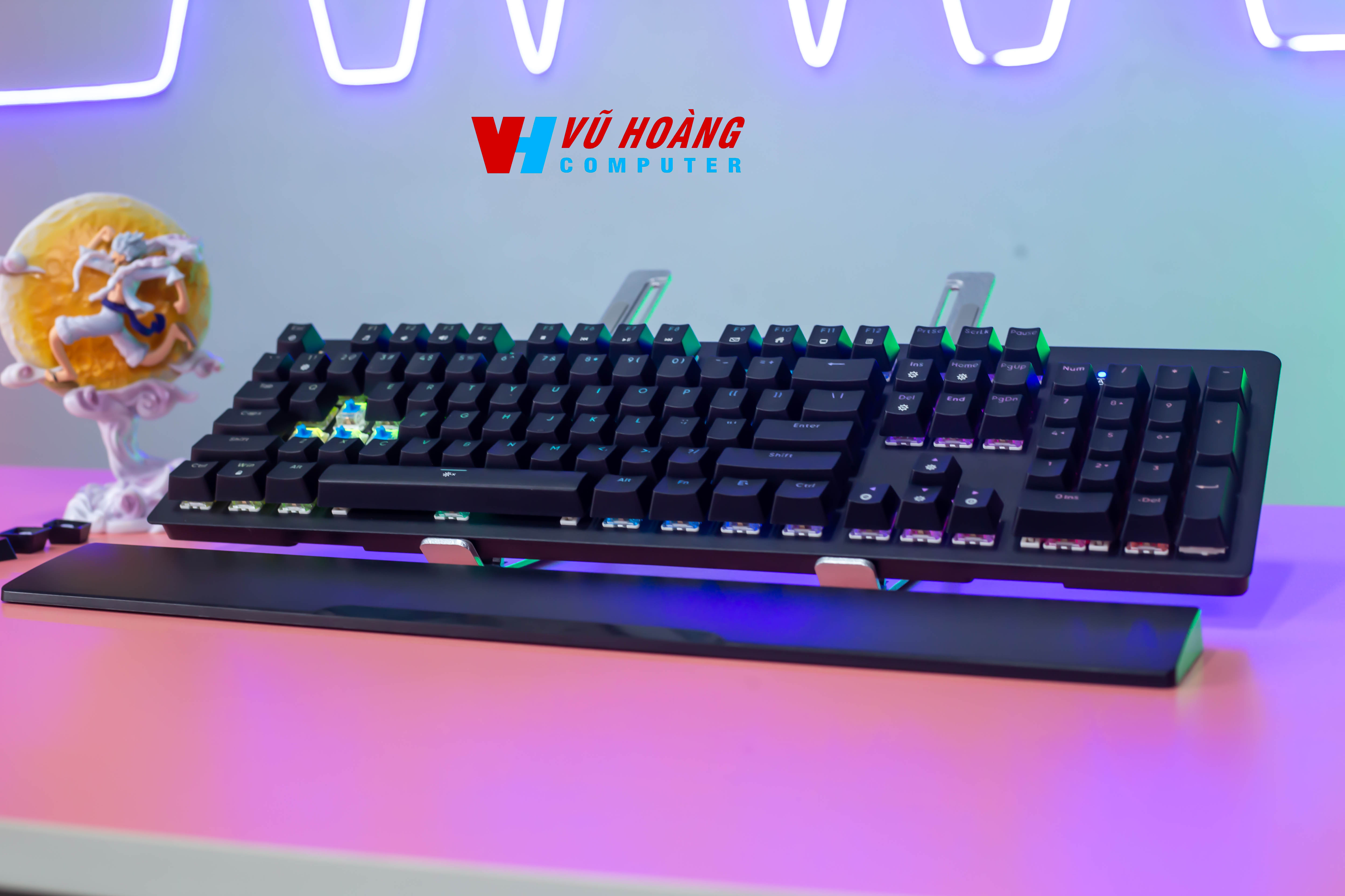 BÀN PHÍM CƠ ASESTEK AK104 RGB BLUE SWITCH