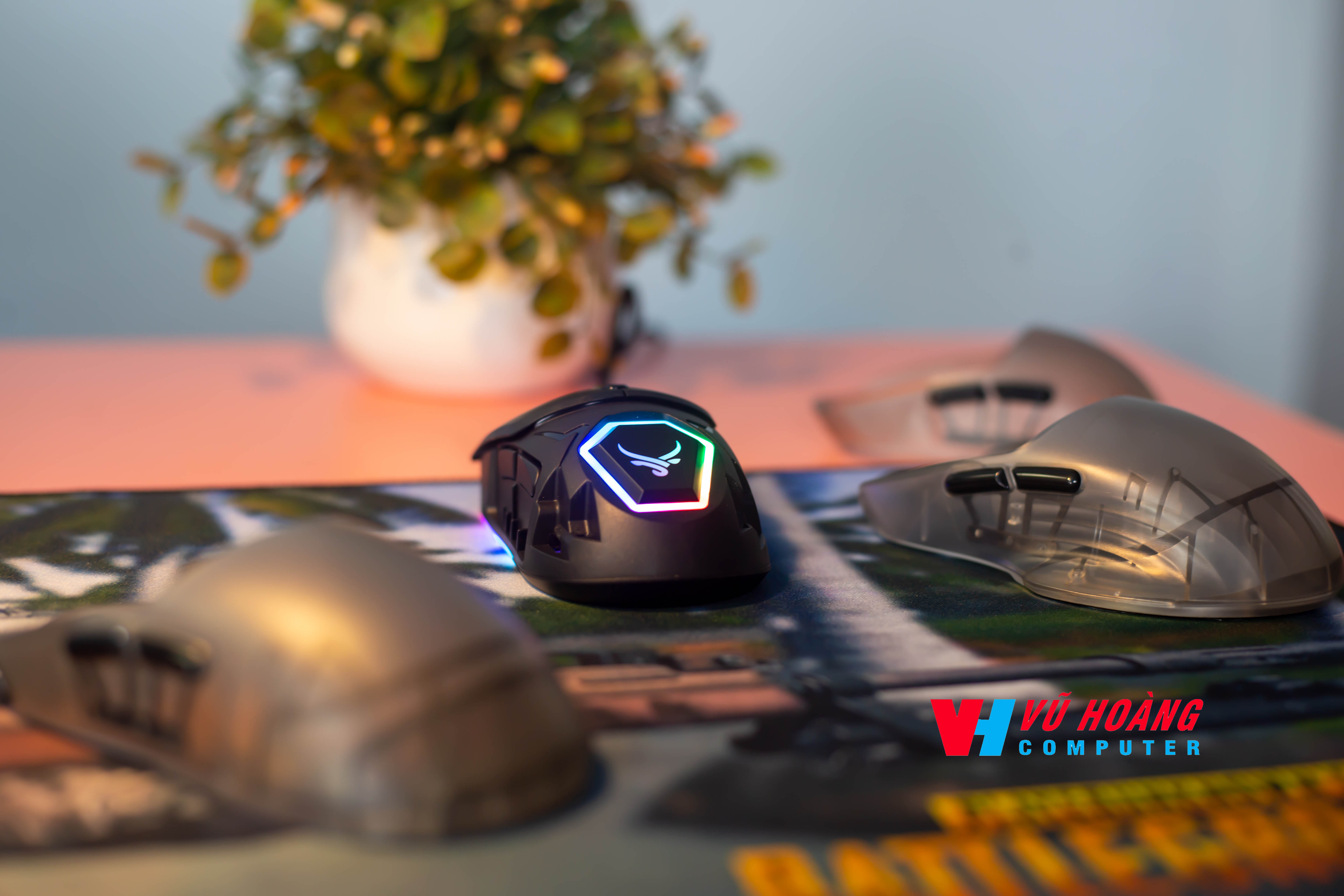 CHUỘT GAMING CT510X B - ĐEN