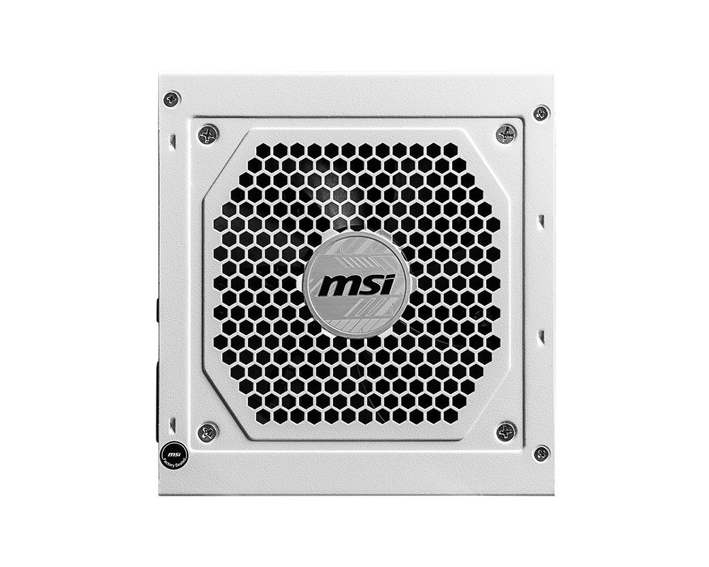 Nguồn máy tính MSI MAG A850GL PCIE5 WHITE - 80 Plus Gold - Full Modular (850W)