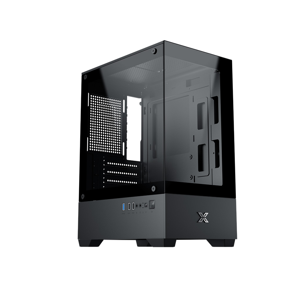 Vỏ Case Xigmatek VIEW II Black EN46223 ( Matx, Case Bể cá)