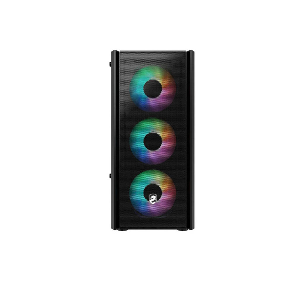 VỎ MÁY TÍNH VITRA CRUISE AX3 BLACK 3FAN RGB / TOP RAD240