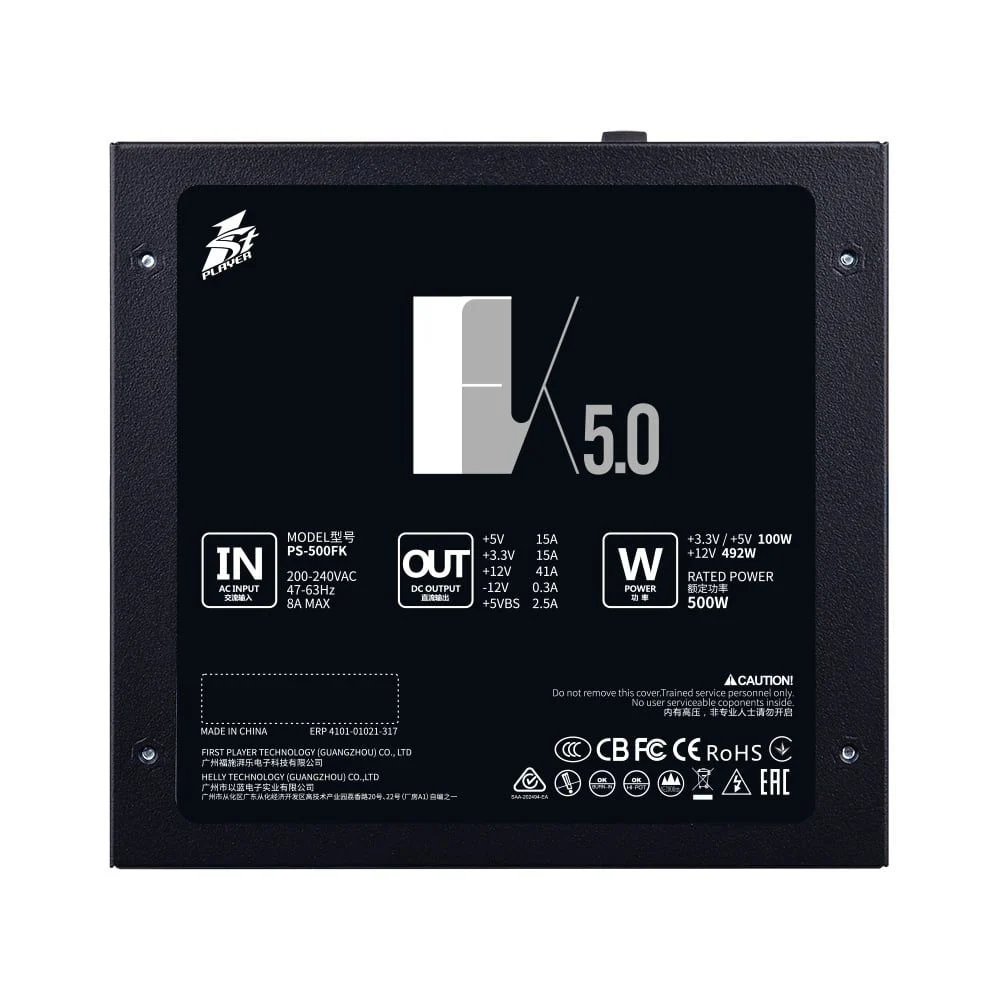 Nguồn máy tính 1st Player FK PS-500FK (500W)