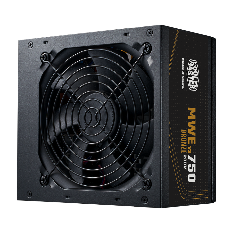 Nguồn máy tính Cooler Master MWE 750 - 80 Plus Bronze - V3 230V (750W)