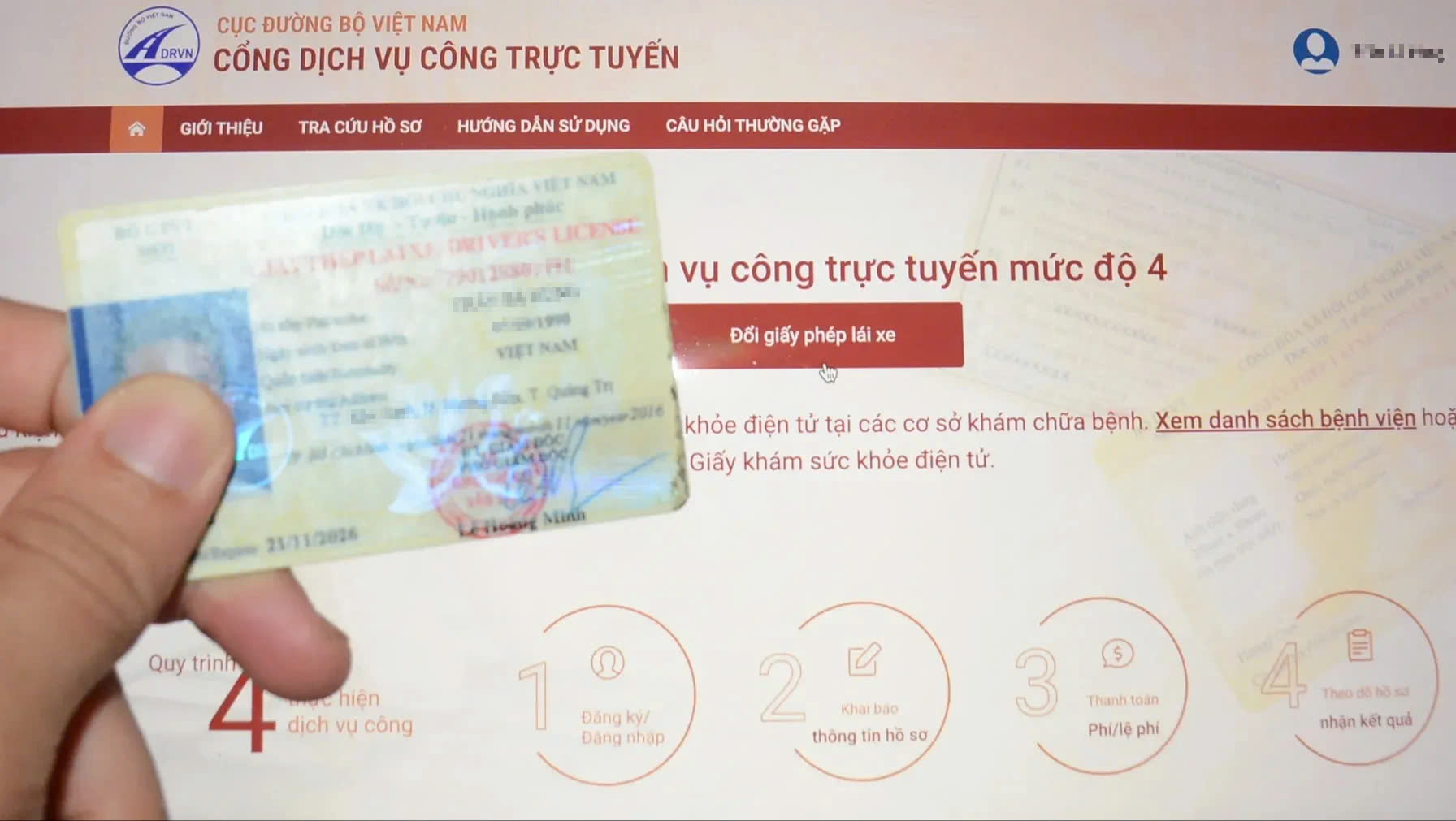 Cách Đổi Giấy Phép Lái Xe Bằng Hình Thức Trực Tuyến Tại TP.HCM [Cập Nhật 2025]