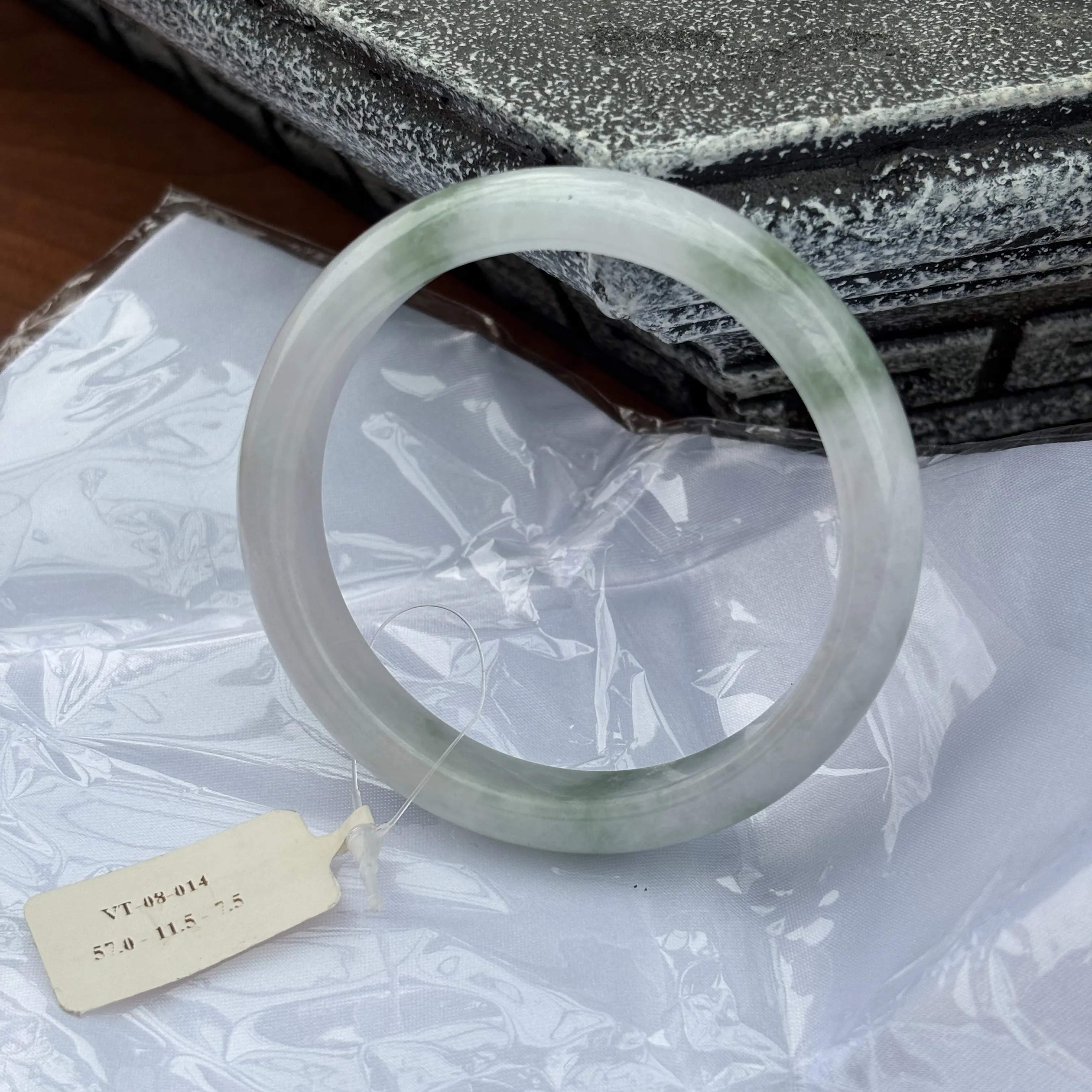 Vòng tay Bản Nếp Hóa Tím Xanh Nhẹ VT-08-014