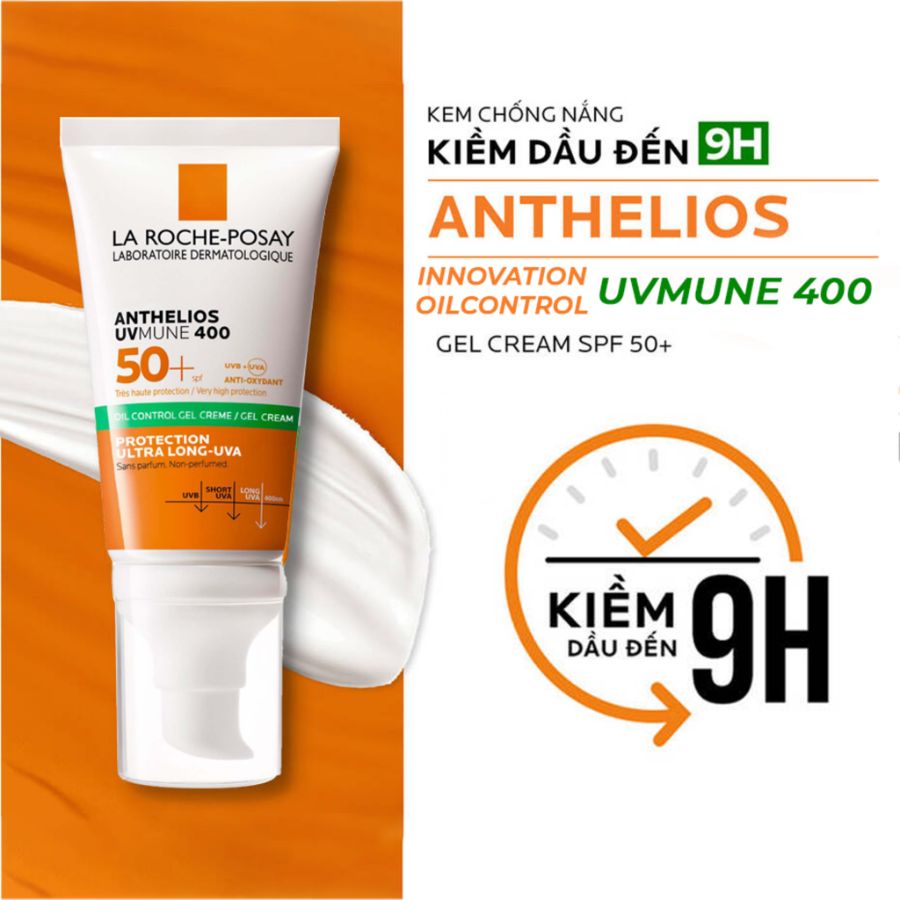 Kem Chống Nắng Kiểm Soát Dầu La Roche-Posay Anthelios XL Dry Touch Gel-Cream SPF 50+ UVB & UVA 50ml