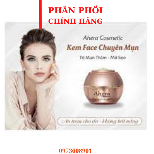 Kem Ahera trị mụn thâm- mờ sẹo- trắng da- se khít lỗ chân lông 15g
