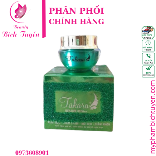Takara kem mụn- giảm thâm- mờ sẹo- giảm nhờn 15g