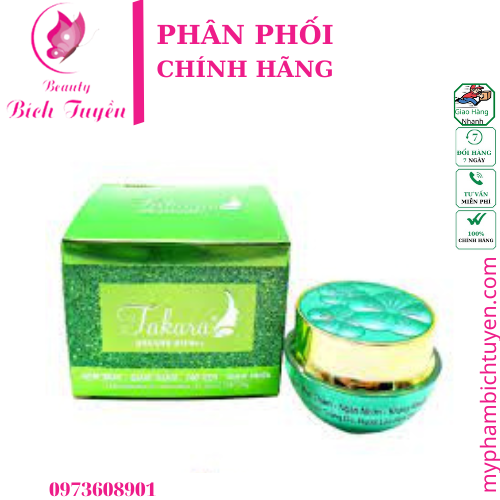 Kem Mụn TAKARA giảm thâm mờ sẹo giảm nhờn 5 in 1 15g