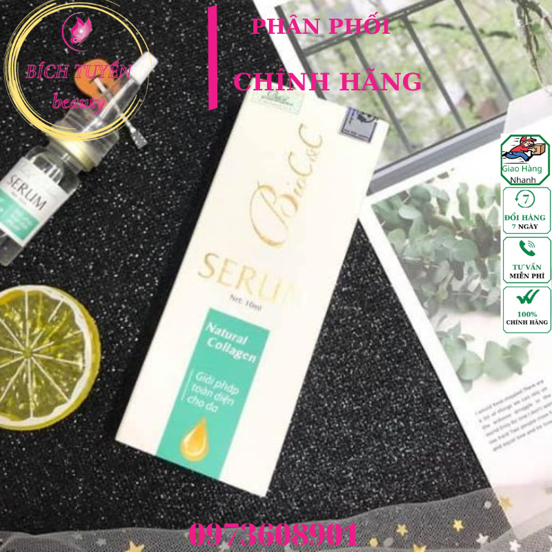 SERUM COLLAGEN TRẮNG DA NGỪA LÃO HÓA TRỊ MỤN BIO C&C